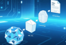 How to Efficiently Convert OBJ to STL for Precision CNC Machining